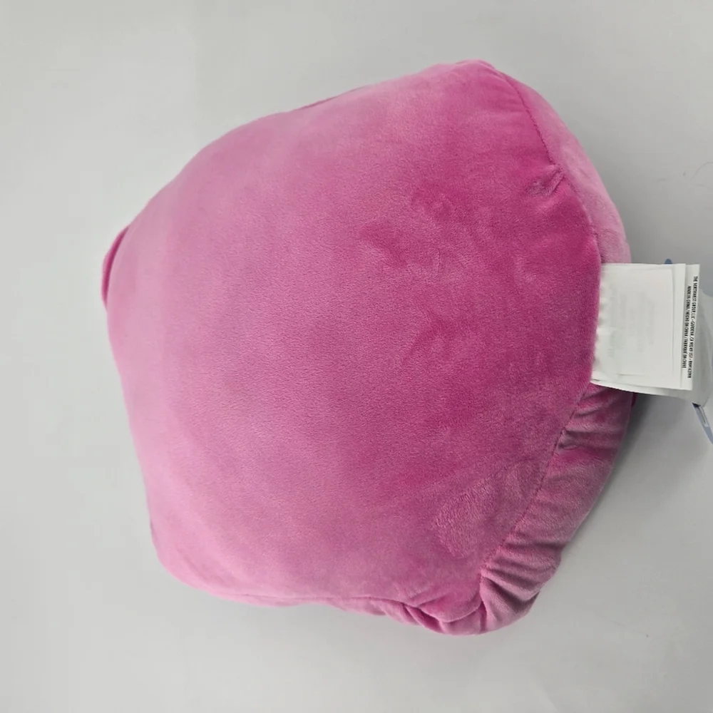 Hello Kitty Halloween Travel Pillow Black Pink Plush Cloud Pillow NWT